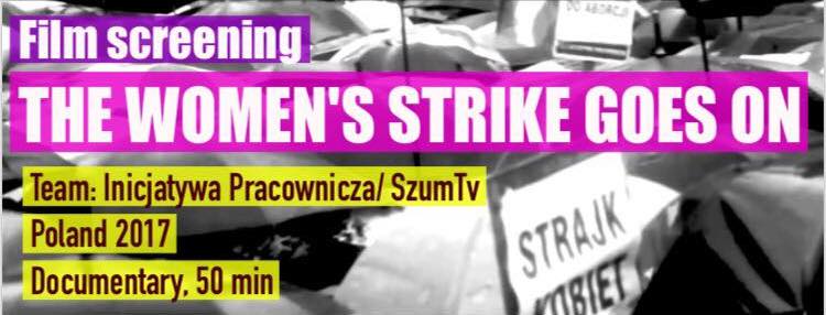 “The Women’s Strike Goes On” Screening and Discussion
